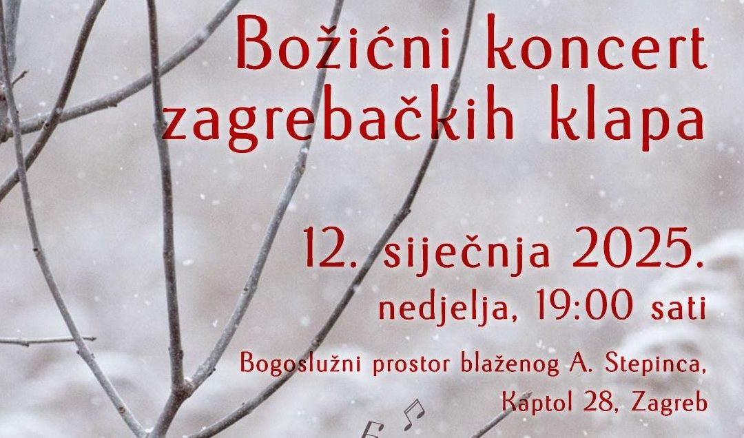 Dobro došli na koncert 12. 1. u 19h, Kaptol 28