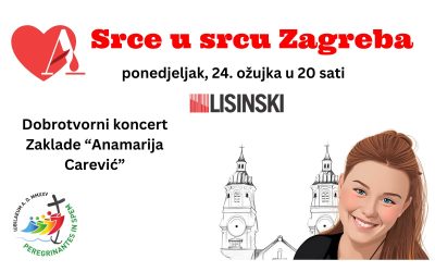 Radio Sljeme poziva u Lisinski, 24. 3. u 20h: Srce u srcu Zagreba